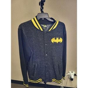 Rare Vintage Official Batman Dc‎ Comics Varsity Style Jacket Sz M